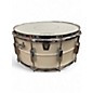 Used Ludwig 14X6.5 BRONZEPHONIC WHITE PAINTED Drum thumbnail