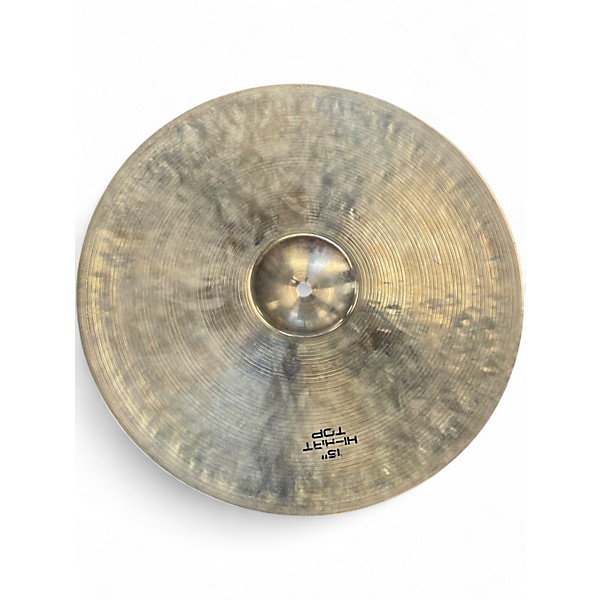 Used T-cymbals 15in T1 Hi-Hat Pair Cymbal
