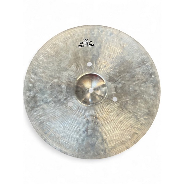 Used T-cymbals 15in T1 Hi-Hat Pair Cymbal