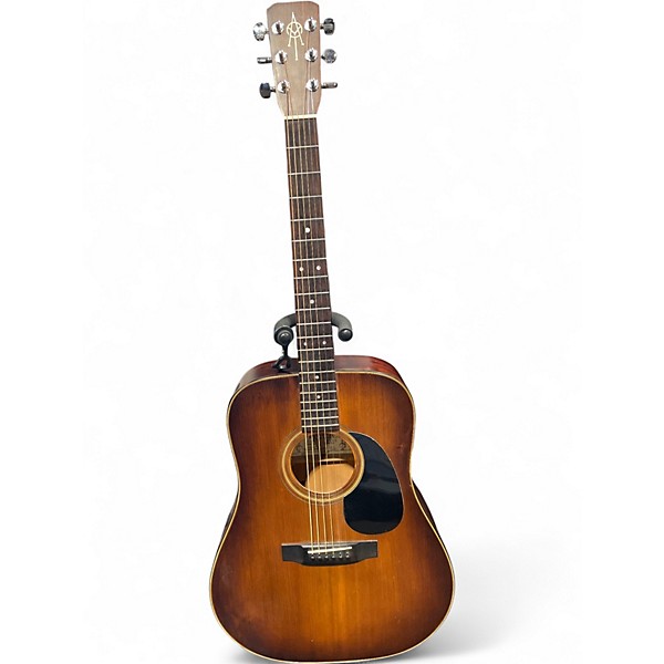 Used Alvarez DY45 2 Tone Sunburst Acoustic Guitar