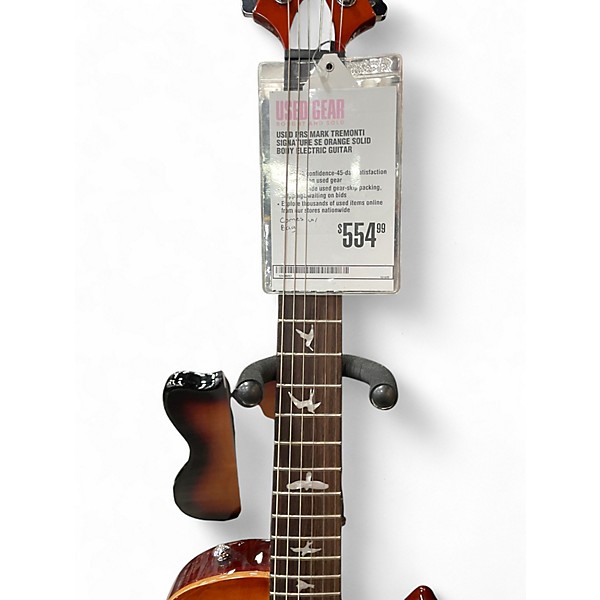 Used PRS Mark Tremonti Signature SE Orange Solid Body Electric Guitar