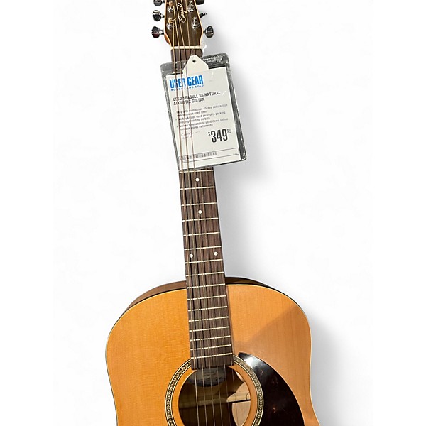 Used Seagull S6 Natural Acoustic Guitar