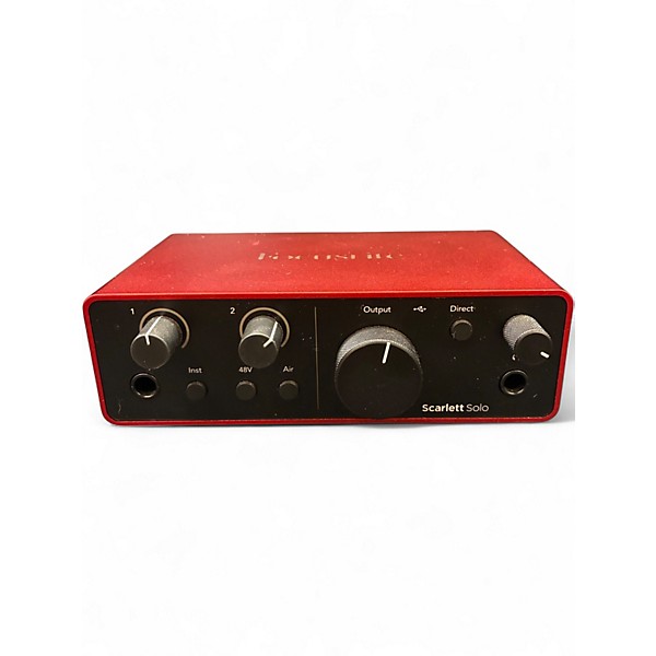 Used Focusrite Scarlett Solo Audio Interface