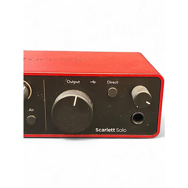 Used Focusrite Scarlett Solo Audio Interface