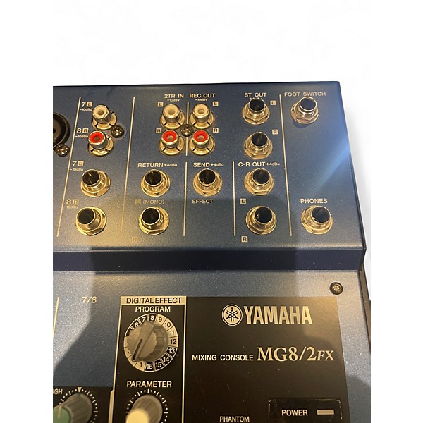Used Yamaha MG82FX Unpowered Mixer