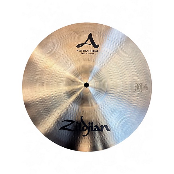 Used Zildjian 14in New Beat Hi Hat Pair Cymbal