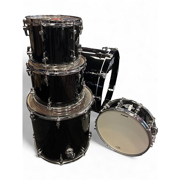 Used SONOR 5 Piece Select Force Studio 5 Piece Black Drum Kit