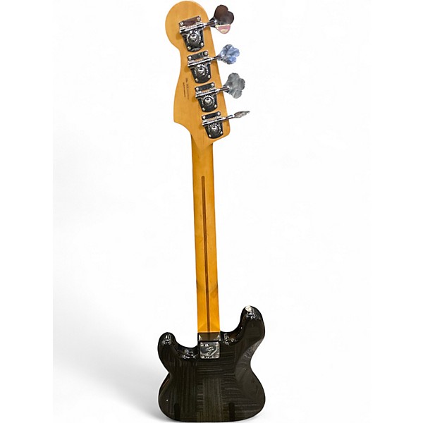 Used Fender PLAYER II PRECISION BASS Black and White Electric Bass Guitar