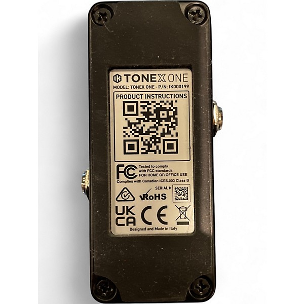 Used IK Multimedia TONEX ONE Effect Pedal