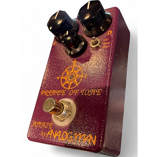 Used Analogman PRINCE OF TONE Effect Pedal