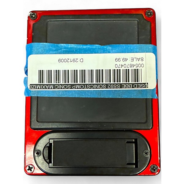 Used BBE SONIC STOMP Effect Pedal