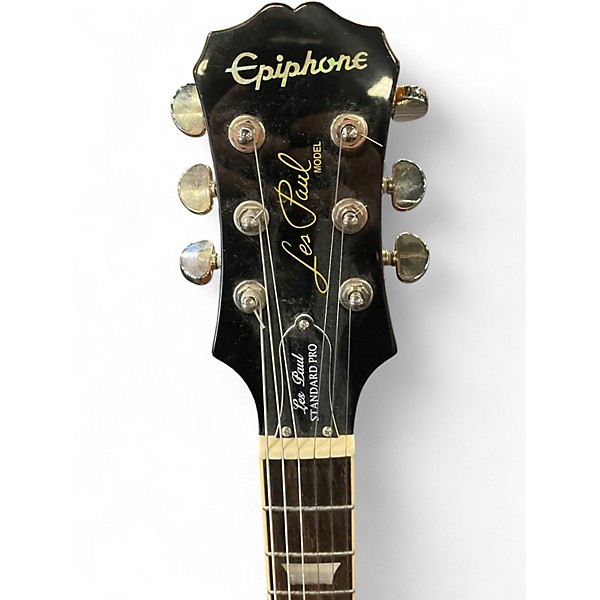 Used Epiphone Les Paul Standard Pro Honey Burst Solid Body Electric Guitar