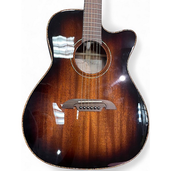 Used Alvarez Masterworks MFA66 OM/Folk Brown Sunburst Acoustic Guitar