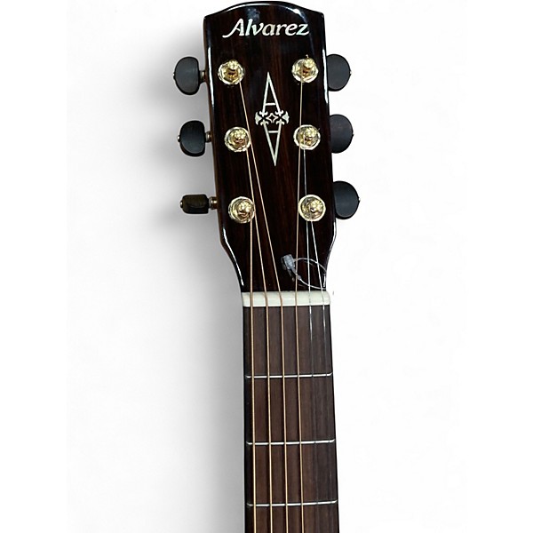 Used Alvarez Masterworks MFA66 OM/Folk Brown Sunburst Acoustic Guitar