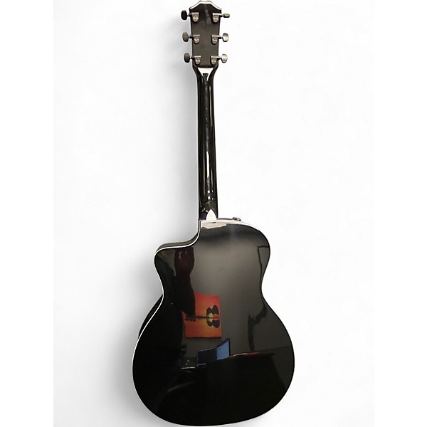 Used Taylor 214CE BLK PLUS Black Acoustic Electric Guitar