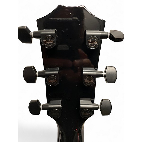 Used Taylor 214CE BLK PLUS Black Acoustic Electric Guitar
