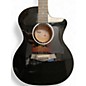 Used Taylor 214CE BLK PLUS Black Acoustic Electric Guitar