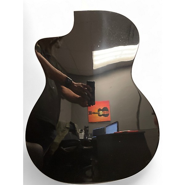 Used Taylor 214CE BLK PLUS Black Acoustic Electric Guitar