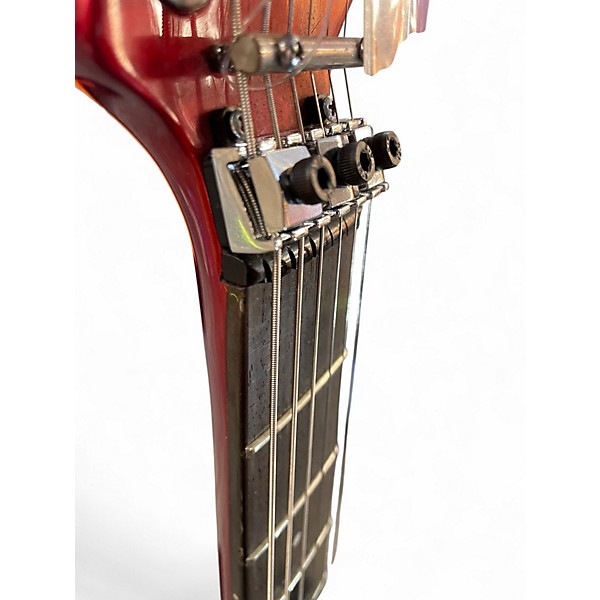 Used Yamaha SE 350H Chrome Red Solid Body Electric Guitar