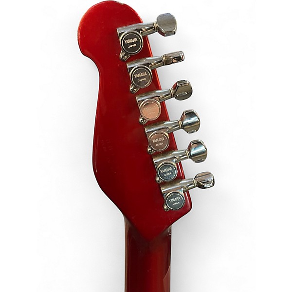 Used Yamaha SE 350H Chrome Red Solid Body Electric Guitar