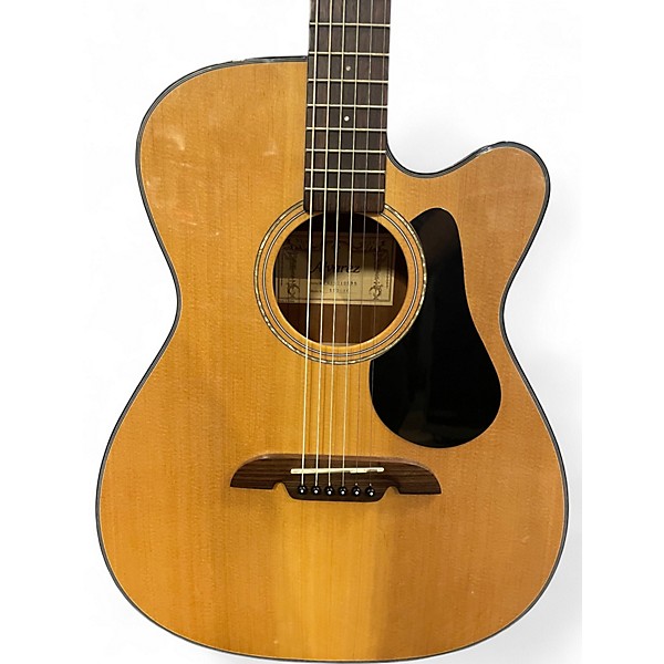 Used Alvarez RF20SC Natural Acoustic Electric Guitar