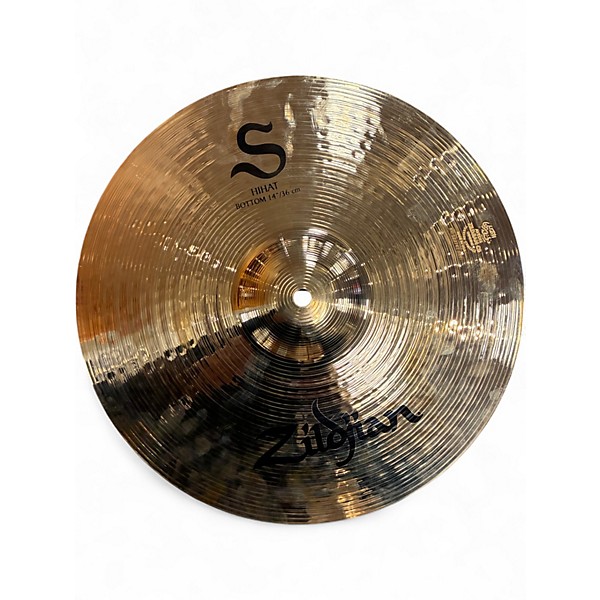 Used Zildjian 14in S Family Mini Hi-Hats Pair Cymbal