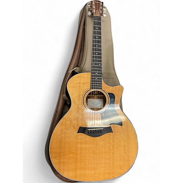 Used Taylor 314CE Natural Acoustic Electric Guitar
