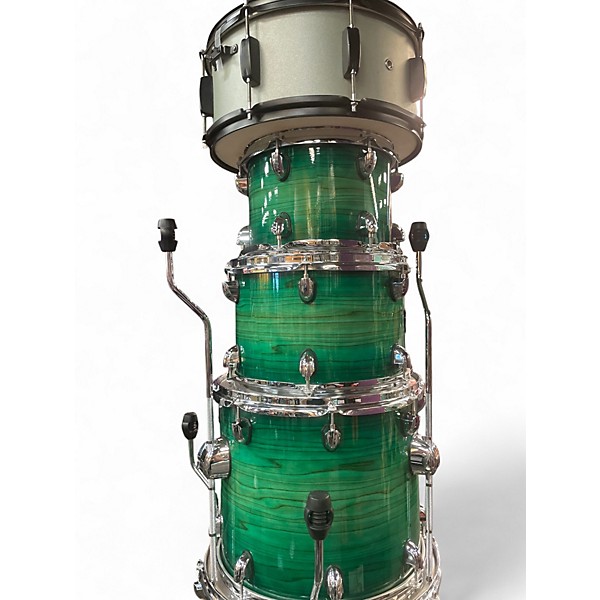 Used Mapex 6 Piece ARMORY Emerald Green Drum Kit