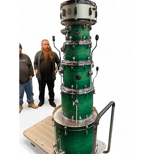 Used Mapex 6 Piece ARMORY Emerald Green Drum Kit