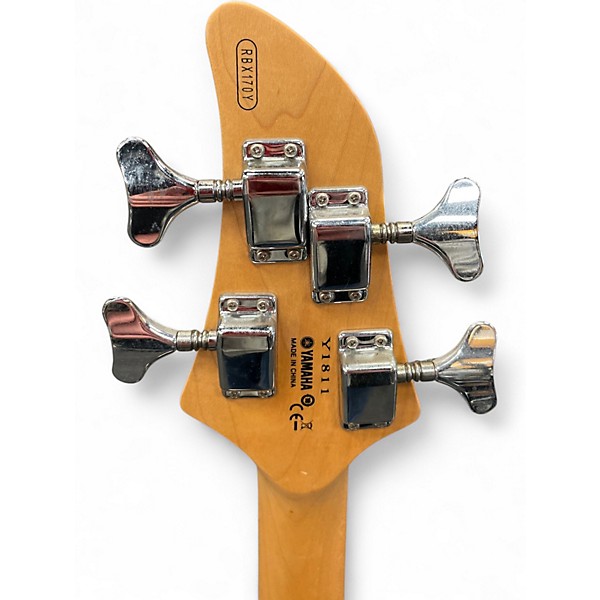 Used Yamaha RBX170 Black Electric Bass Guitar