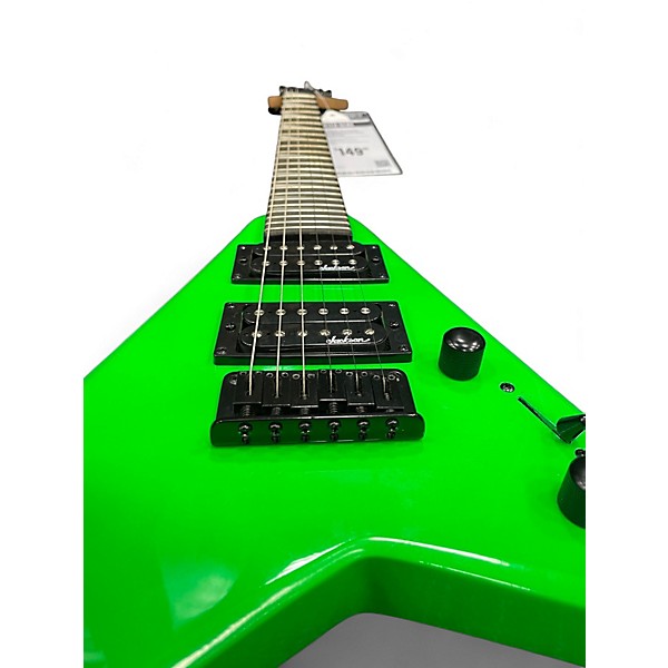 Used Jackson JS1X RANDY RHOADES GREEN Solid Body Electric Guitar