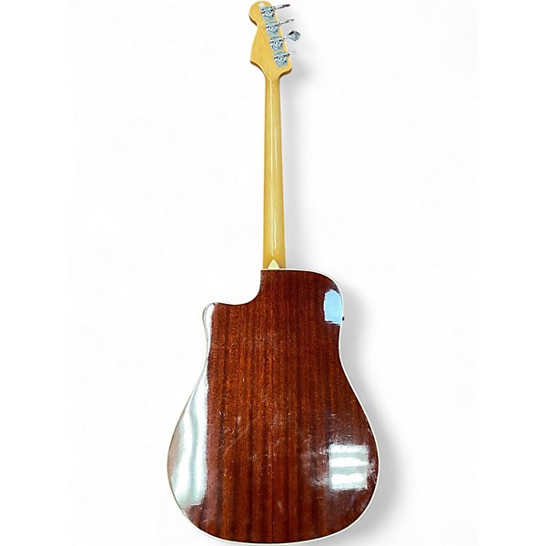 Used Fender Kingman Acoustic Electric Bass Natural Acoustic Bass Guitar