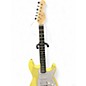 Used Donner Standard Series Strat Yellow Solid Body Electric Guitar