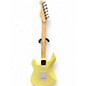 Used Donner Standard Series Strat Yellow Solid Body Electric Guitar