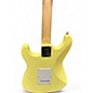 Used Donner Standard Series Strat Yellow Solid Body Electric Guitar