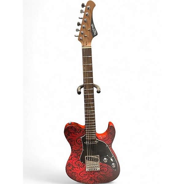 Used West Creek TELE RED Solid Body Electric Guitar