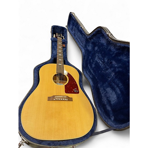 Used Epiphone FT-79 TEXAN  Natural Acoustic Electric Guitar