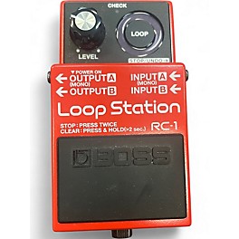 Used Boss RC-1 Loop Station Pedal