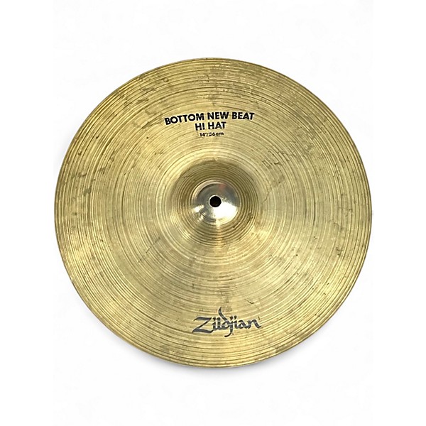 Used Zildjian 14in New Beat Hi Hat Pair Cymbal