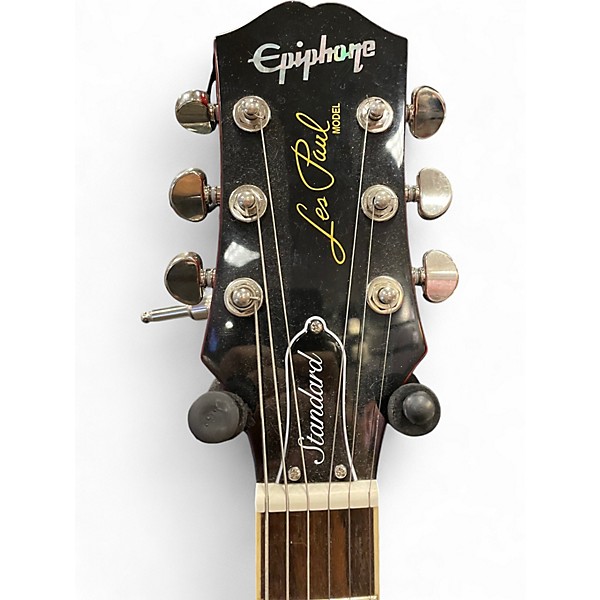 Used Epiphone Les Paul Standard Cherry Sunburst Solid Body Electric Guitar