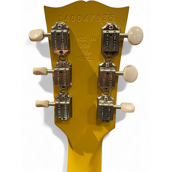 Used 2014 Gibson Les Paul Melody Maker TV Yellow Solid Body Electric Guitar