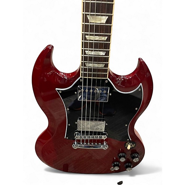 Used Gibson SG Trans Crimson Red Solid Body Electric Guitar