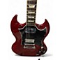 Used Gibson SG Trans Crimson Red Solid Body Electric Guitar