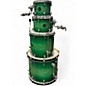Used Mapex 4 Piece ARMORY EMERALD GREEEN Drum Kit thumbnail