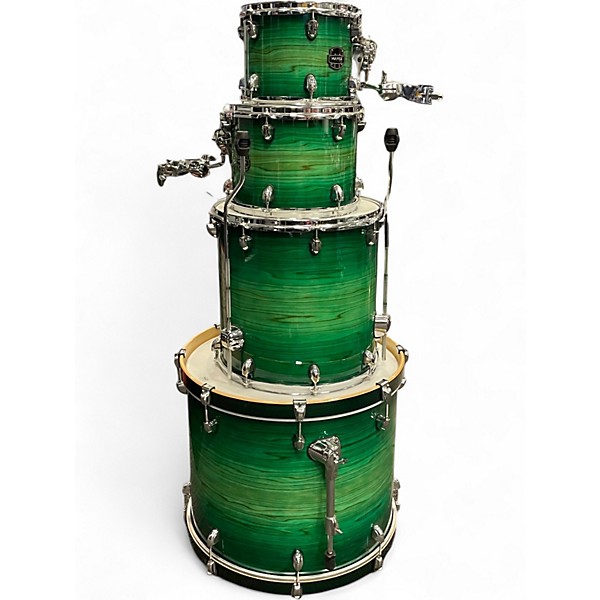Used Mapex 4 Piece ARMORY EMERALD GREEEN Drum Kit