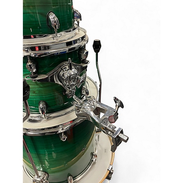 Used Mapex 4 Piece ARMORY EMERALD GREEEN Drum Kit