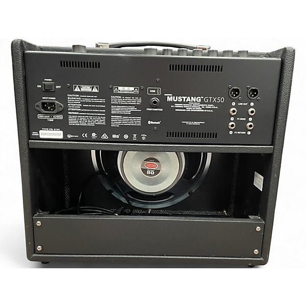 Used Fender GTX50 Mustang 1X12 Guitar Combo Amp