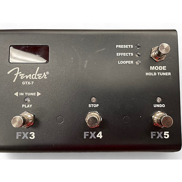Used Fender GTX7 Footswitch
