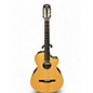 Used Taylor 212CE-N PLUS Natural Classical Acoustic Electric Guitar thumbnail