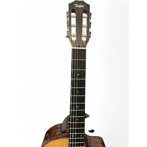 Used Taylor 212CE-N PLUS Natural Classical Acoustic Electric Guitar